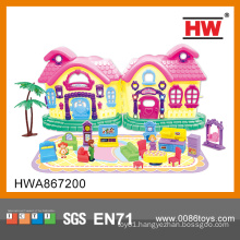 New Item Play Set ABS Funny Plastic Mini House Toy for kids